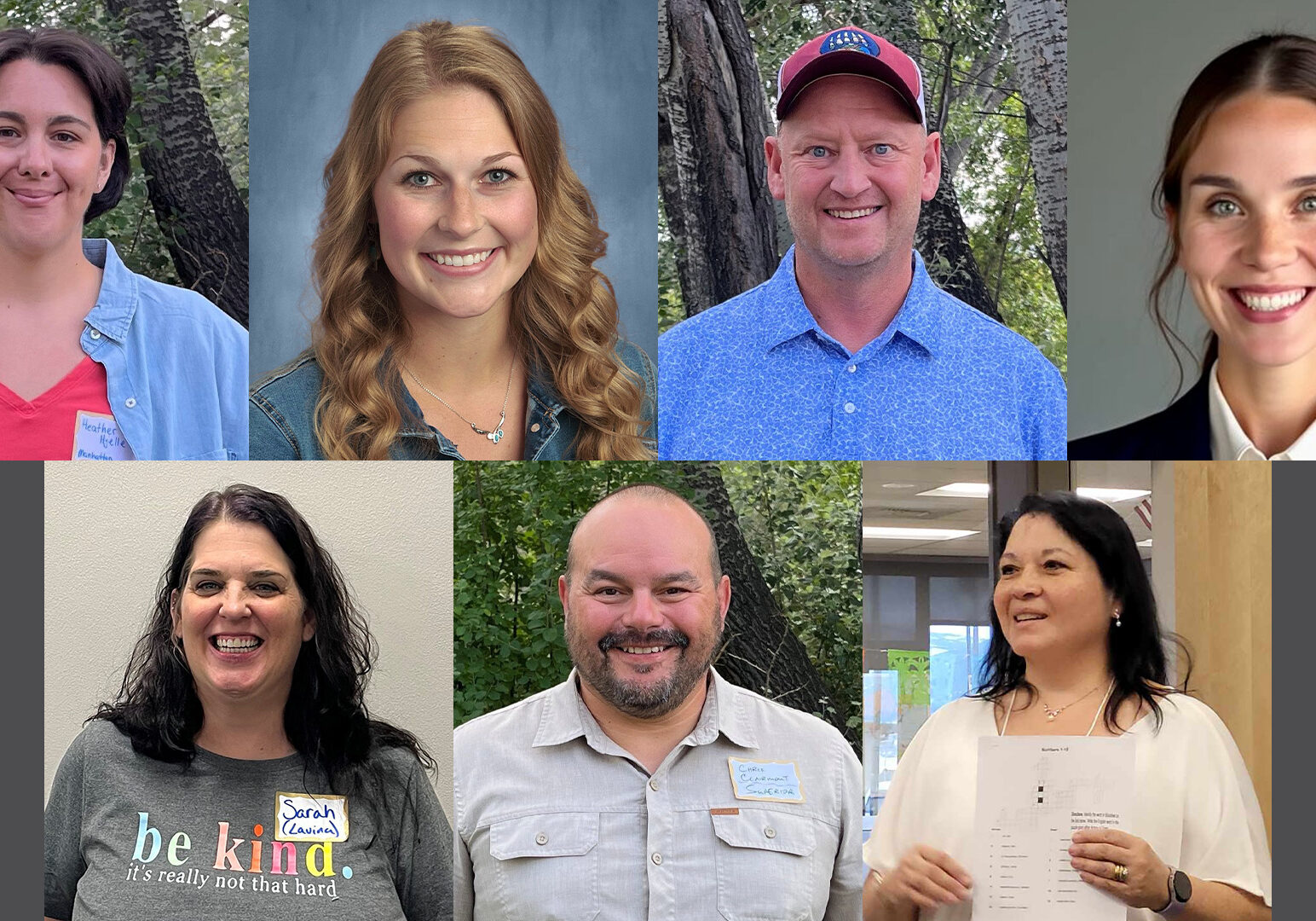 Team Member Portraits Collage
