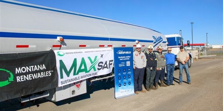 Montana Renewables Showcases Sustainable Aviation Fuel Delivery