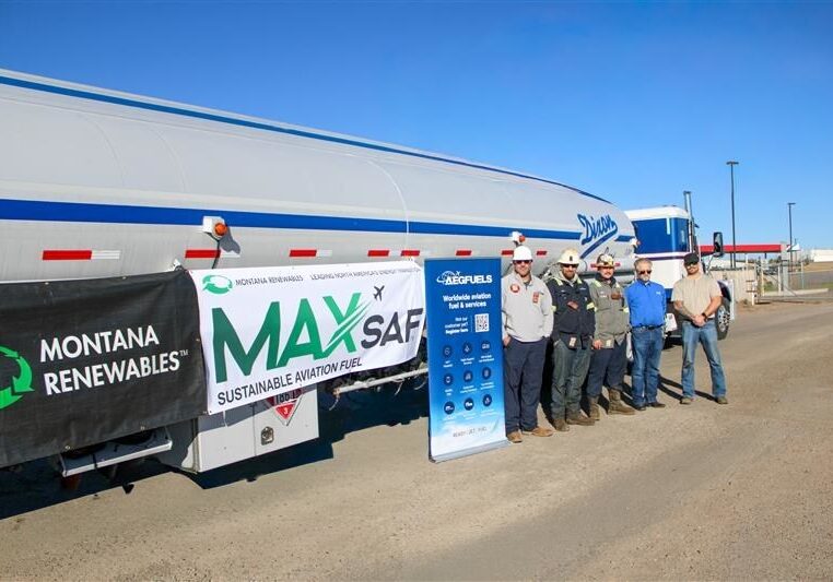 Montana Renewables Showcases Sustainable Aviation Fuel Delivery Montana Renewables Showcases Sustainable Aviation Fuel Delivery