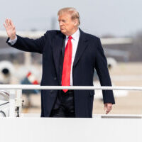 President Donald J. Trump arrives at Joint Base Andrews Air Force Base President Donald J. Trump arrives at Joint Base Andrews Air Force Base Wednesday, March 20, 2019, in Maryland, en route Ohio.  (Official White House Photo by Shealah Craighead)