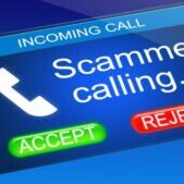 Scammer Calling Warning Screen Scammer Calling Warning Screen