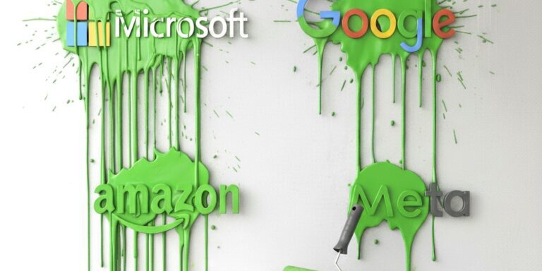 Big Tech Companies Getting a Green Makeover