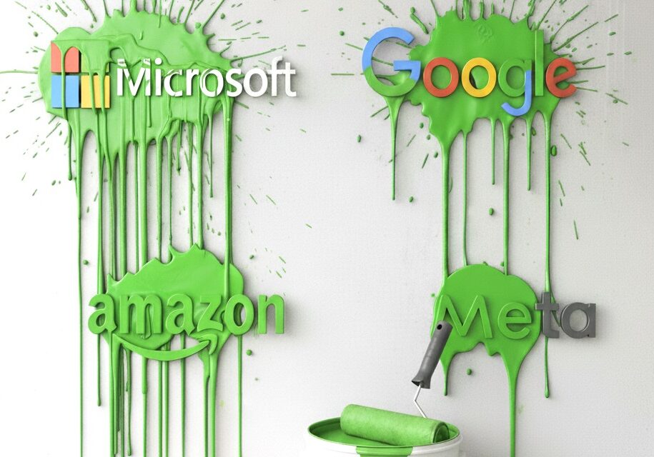 Big Tech Companies Getting a Green Makeover