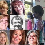Board of Trustees supporting masks and vaccines (starting from top left) Jeffrey Avgeris, Arlene Walker-Andrews, Vicki McDonald, Nancy Hobbins, Diane Lorenzen,  Koan Mercer, Wilena Old Person, Jennifer Vogel, Ann Wake, Grace Decker. Board of Trustees supporting masks and vaccines (starting from top left) Jeffrey Avgeris, Arlene Walker-Andrews, Vicki McDonald, Nancy Hobbins, Diane Lorenzen,  Koan Mercer, Wilena Old Person, Jennifer Vogel, Ann Wake, Grace Decker.