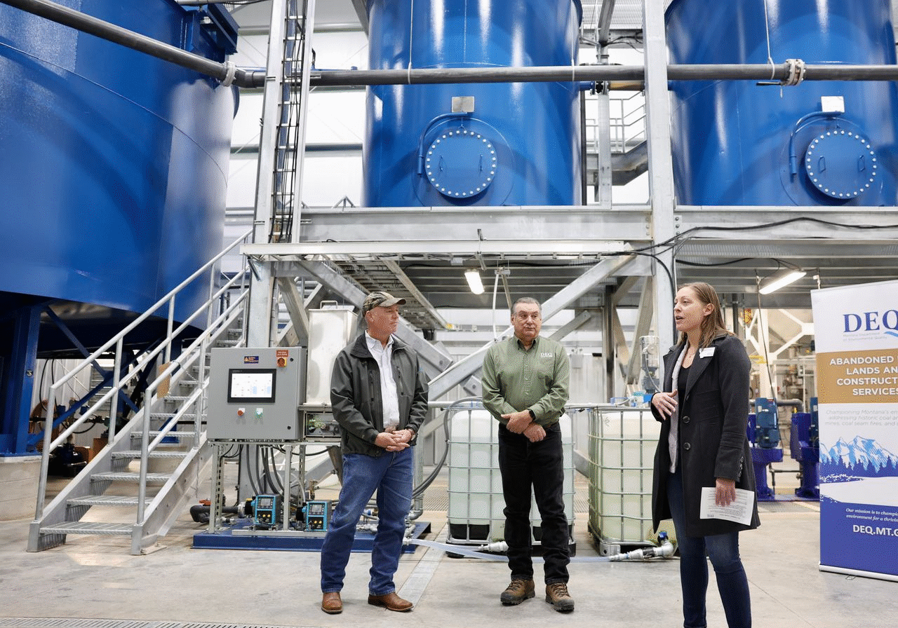 Modern Water Treatment Facility Tour and Presentation
