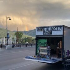 My box truck parked in front of The Wilma Theatre. My box truck parked in front of The Wilma Theatre.