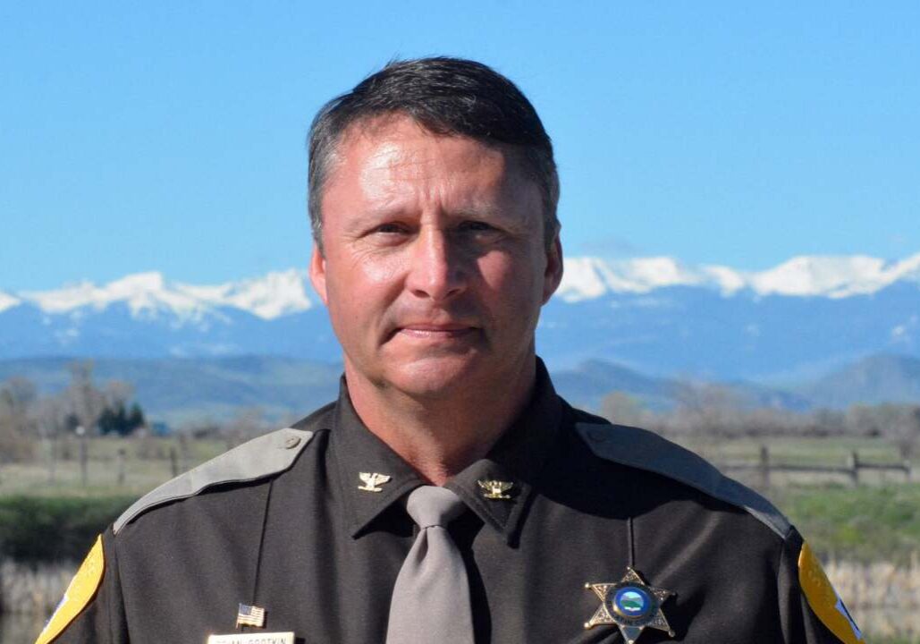 Sheriff Portrait with Mountain Backdrop Sheriff Portrait with Mountain Backdrop