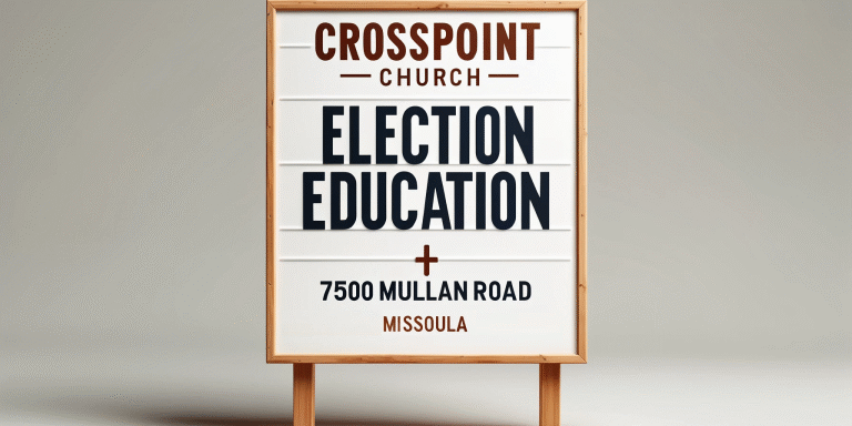 Crosspoint Church to Host Election Education Event