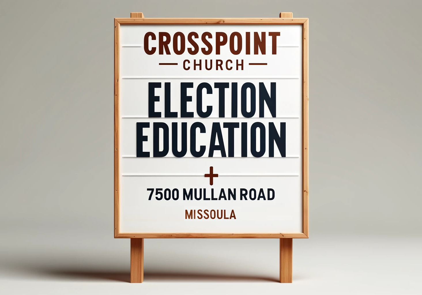 Crosspoint Church to Host Election Education Event Crosspoint Church to Host Election Education Event
