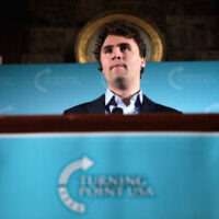 Charlie Kirk Charlie Kirk speaks at Turning Point USA event in 2021. (Gage Skidmore)