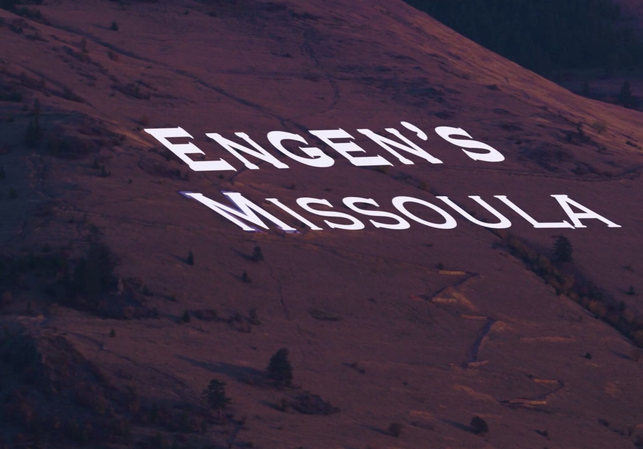Engen's Missoula by artist and documentarian, Travis Mateer. EngensMissoula.com