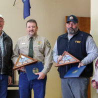James Washburn, JD Douglas, and Greg Gianforte James Washburn, JD Douglas, and Greg Gianforte