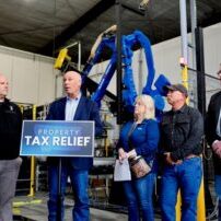 Gov. Gianforte speaking during a press conference in Missoula Gov. Gianforte speaking during a press conference in Missoula