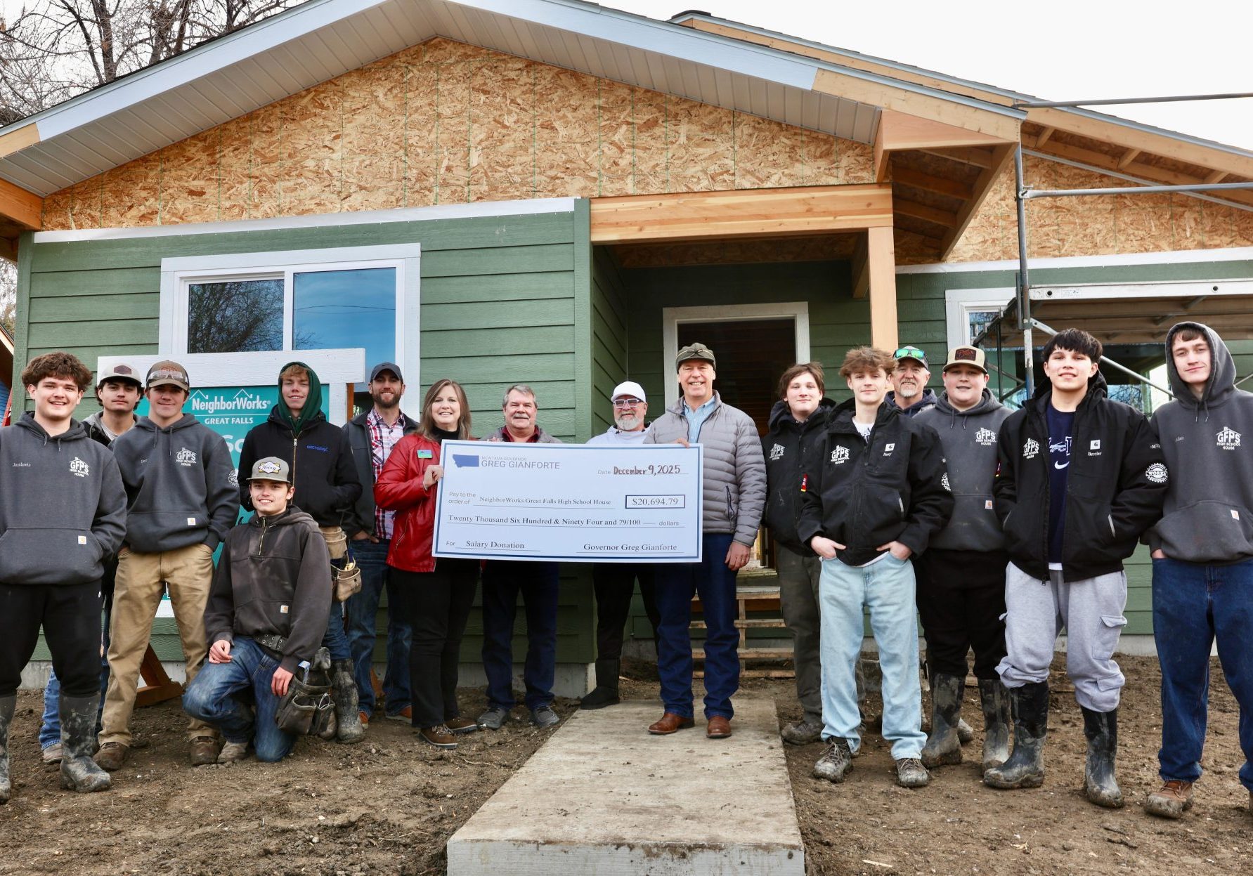 Building Hope Together: Community Build & Donation Ceremony