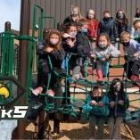 Hellgate Elementary School students pose for photo wearing masks outside. Hellgate Elementary Website. Hellgate Elementary School students pose for photo wearing masks outside. Hellgate Elementary Website.