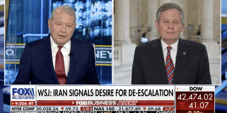 US Sen. Steve Daines appears on FOX Business.