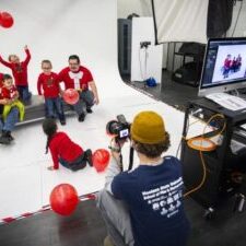 Family Photo Shoot in a Studio Setting