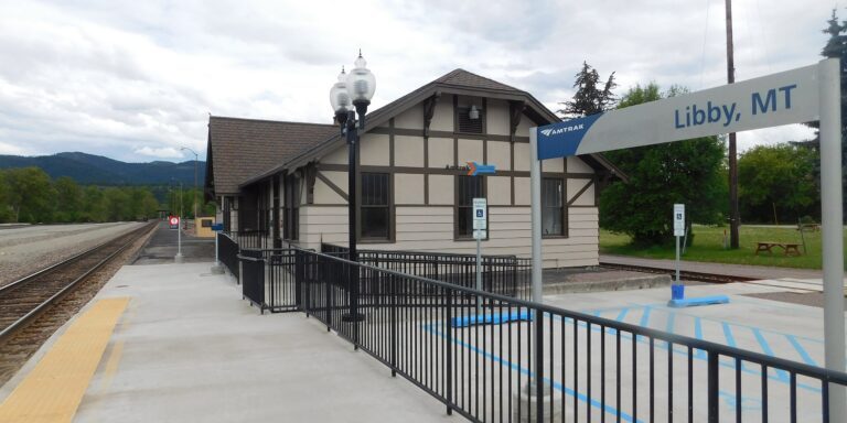 Libby, MT Amtrak Train Station