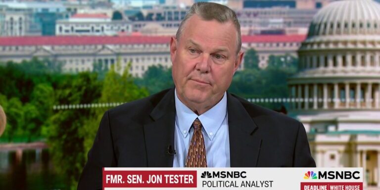 Jon Tester on MSNBC Deadline White House