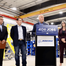 Workforce Modernization Announcement at Boeing Facility Workforce Modernization Announcement at Boeing Facility