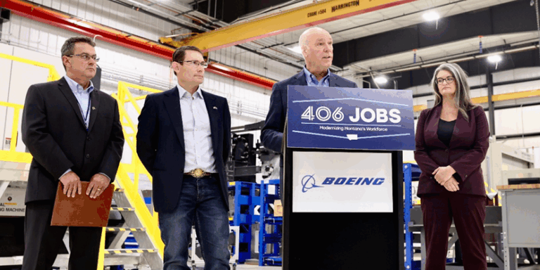 Workforce Modernization Announcement at Boeing Facility