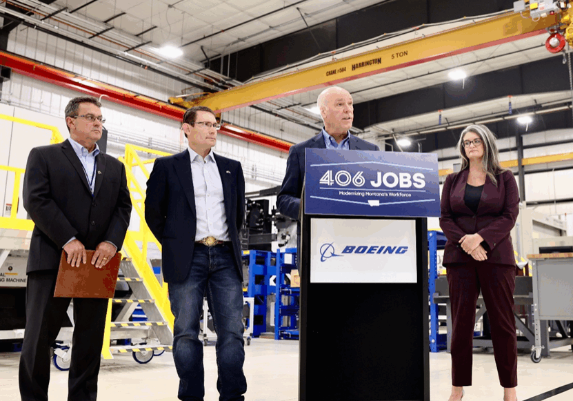 Workforce Modernization Announcement at Boeing Facility Workforce Modernization Announcement at Boeing Facility