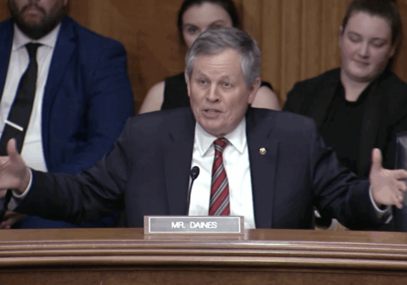 Senate Hearing Testimony by Sen. Daines