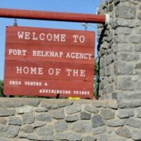 Fort Belknap Agency Welcome Sign