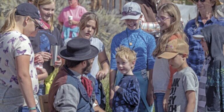 Bannack Days Gold Panning Demonstration