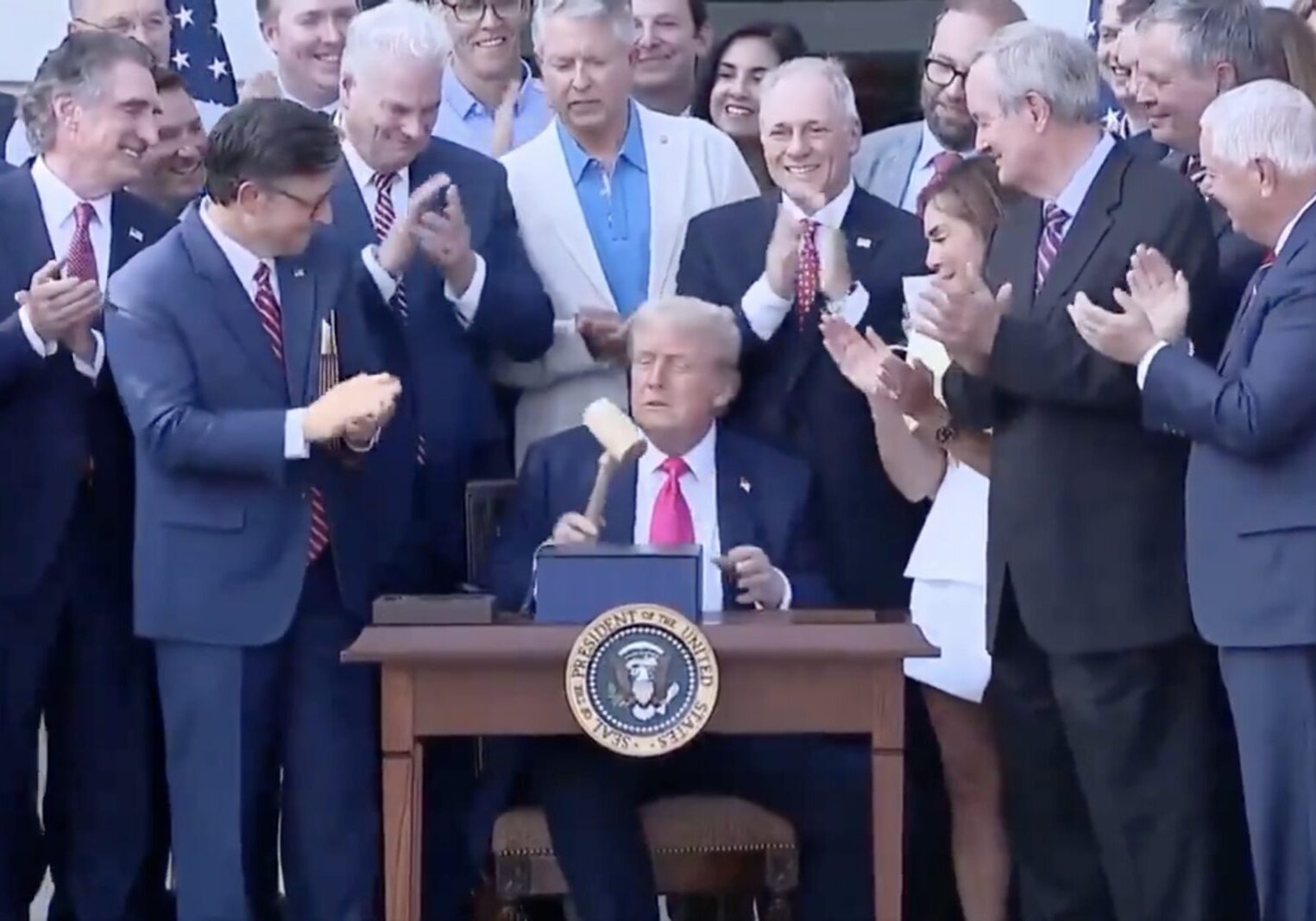 Trump Signs Big Beautiful Bill with Montana Sen. Daines in Attendance Trump Signs Big Beautiful Bill with Montana Sen. Daines in Attendance