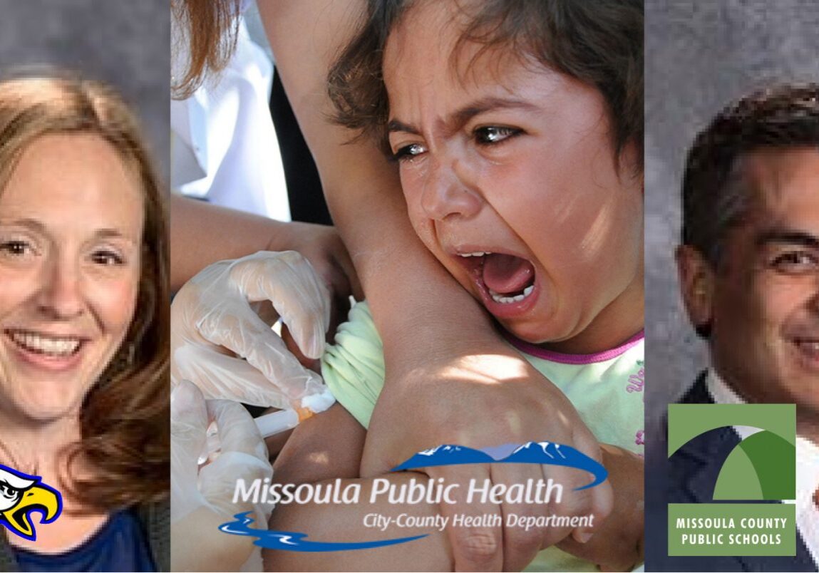 Big Sky High School Principal Jennifer Courtney and Superintendent Rob Watson told the student that “good people get vaccinated.”