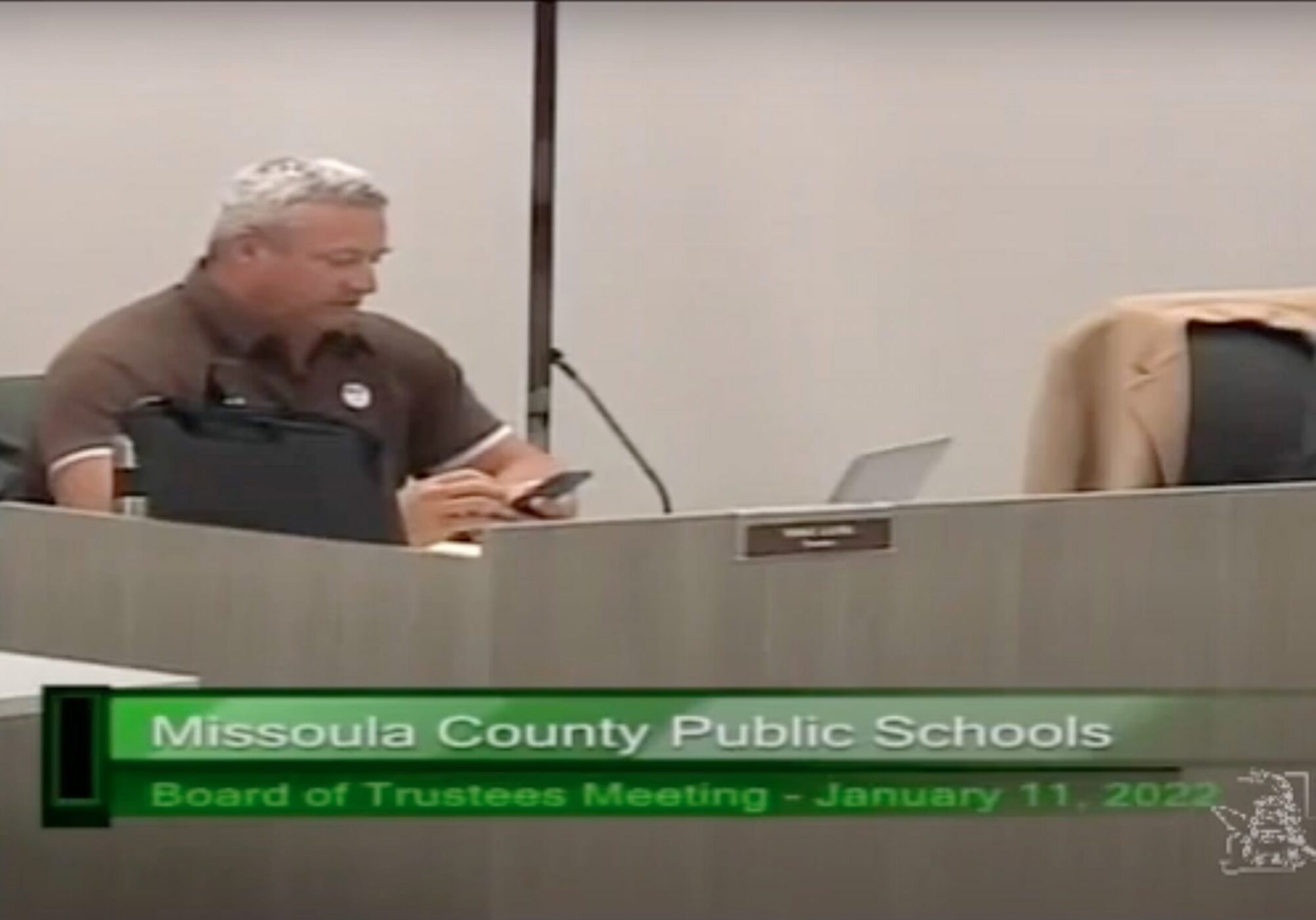 Missoula School Board Trustee Mike Gehl