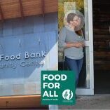 Missoula Food Bank  Service Manager Caitlyn Taix (middle) and other Food Bank employees call 911 over maskless clients. Missoula Food Bank  Service Manager Caitlyn Taix (middle) and other Food Bank employees call 911 over maskless clients.