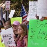 Montana parents and students protest mask mandates in Billings. August 24th, 2021. Montana parents and students protest mask mandates in Billings. August 24th, 2021.