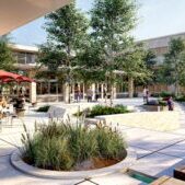 A rendering of the exterior of the Montana Heritage Center and cafe. A rendering of the exterior of the Montana Heritage Center and cafe.