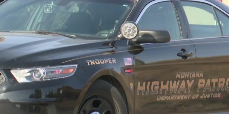 Montana Highway Patrol vehicle