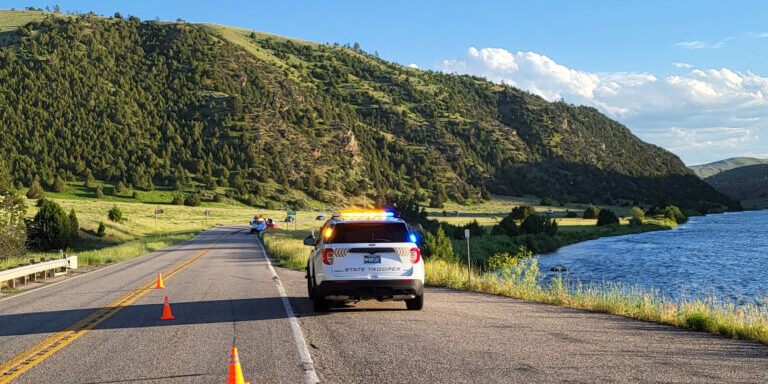 Montana Highway Patrol traffic management