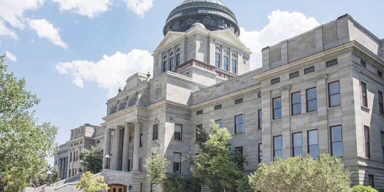Historic Government Building with Classical Architecture
