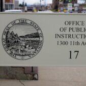 Building sign for the Montana Office of Public Instruction Building sign for the Montana Office of Public Instruction