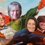 Montana educators are ready for racialized struggle sessions. Pictured: Brianne Logan, Rebecca Carson, Celia Winkler, Kate Naughter, Olivia DeJohn. Montana educators are ready for racialized struggle sessions. Pictured: Brianne Logan, Rebecca Carson, Celia Winkler, Kate Naughter, Olivia DeJohn.