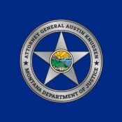 Montana Department of Justice logo Montana Department of Justice logo
