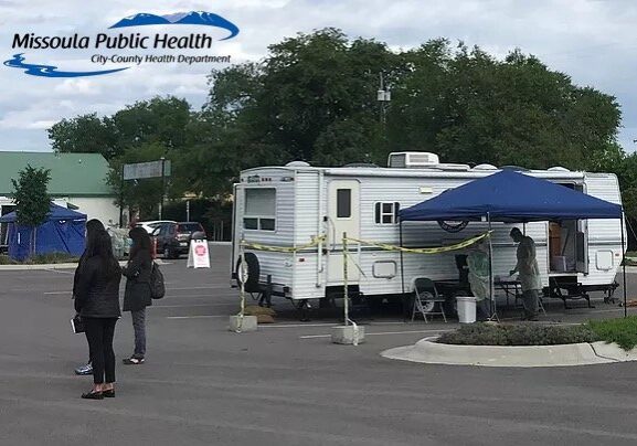 Missoula County Testing Trailer.