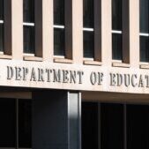 The US Department of Education building in Washington, DC The US Department of Education building in Washington, DC