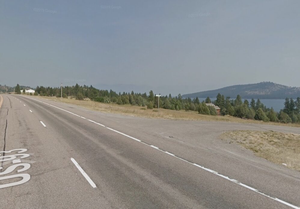 Scenic View of US Highway 93 Near Flathead Lake Scenic View of US Highway 93 Near Flathead Lake