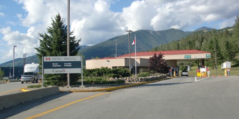 Roosville Canada Border Crossing