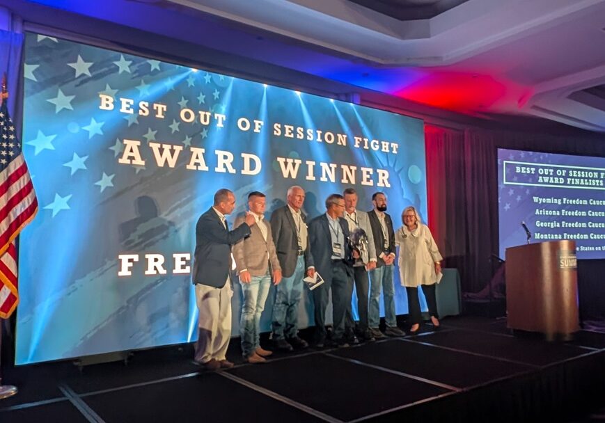 Freedom Caucus Wins 'Best Out of Session Fight' Award Freedom Caucus Wins 'Best Out of Session Fight' Award