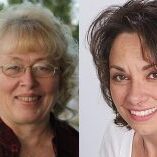 Flathead County Commissioner and Health Board member Pam Holmquist (left) and Health Board member Ronalee Skees. Both Holmquist and Skees are candidates for public office in Montana.