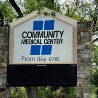 Community Medical Center Entrance Sign