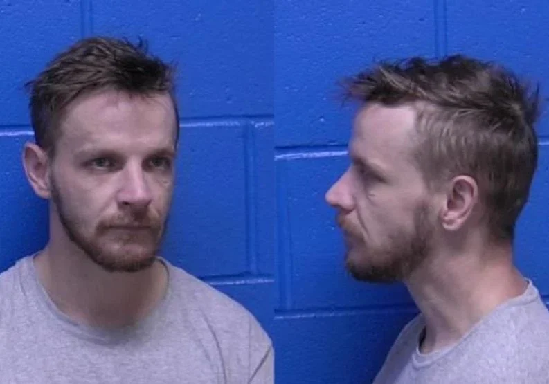 Blue-Wall Mugshot Portrait (Front & Profile)