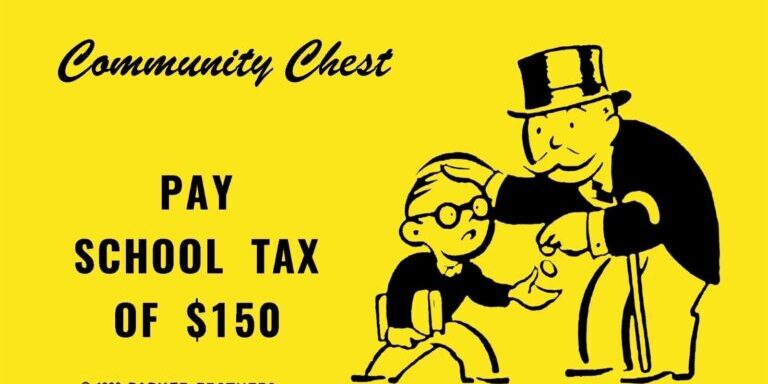 School Tax Monopoly